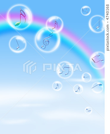 Blue sky and music Blue sky and music 4740168