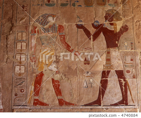 女王哈特謝普蘇特葬禮救濟救濟太陽神Ra 4740884