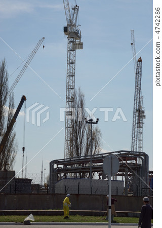 Chernobyl nuclear power plant construction site Chernobyl nuclear power plant construction site 4742286