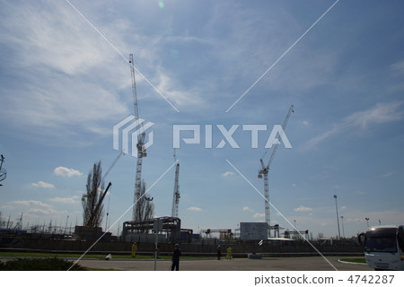 Chernobyl nuclear power plant construction site Chernobyl nuclear power plant construction site 4742287