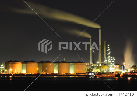 Night view of Yamaguchi Shunan Complex 4742710