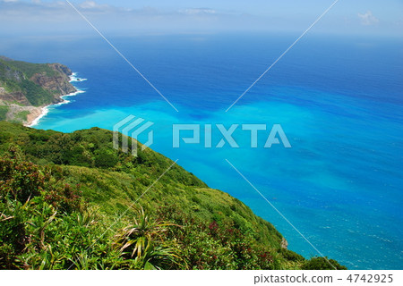 View from Hahajima breast mountain View from Hahajima breast mountain 4742925