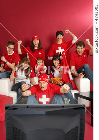 Swiss sports fans Swiss sports fans 4743003