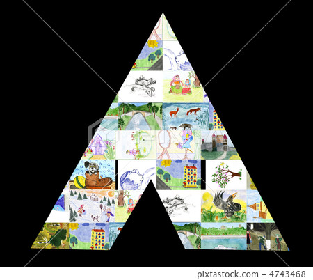 Letter A. 4743468