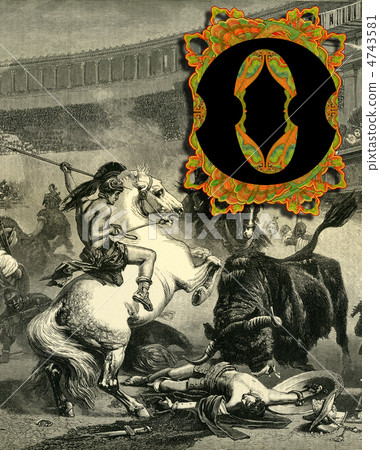 Letter O. 4743581
