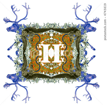 Letter H. 4743819