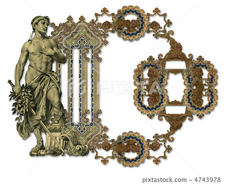 Letter "D". Letter "D". 4743978