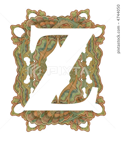 Letter "Z". 4744050