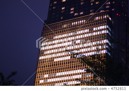 Night view of a skyscraper Night view of a skyscraper 4752811