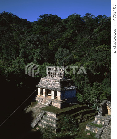 Palenque ruins Temple of the sun Palenque ruins Temple of the sun 4753400