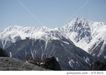 Photographed from the Southern Alps North Mountains residual snowfall Phoenix Miyama Photographed from the Southern Alps North Mountains residual snowfall Phoenix Miyama 4753635