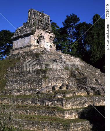 Palenque ruins Temple of the Cross 4753649