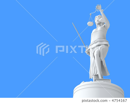 Goddess of justice Let's look up at the statue 4754167