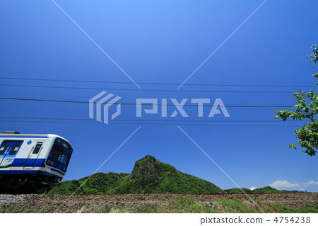 View of the Izu Hakone Railway Shinku line 4754238
