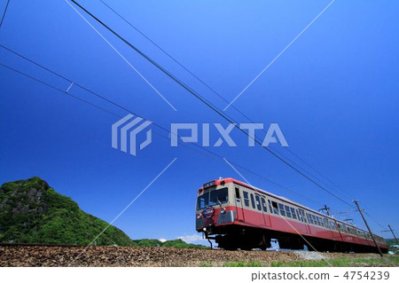 伊豆箱根鐵路新庫線的視圖 4754239