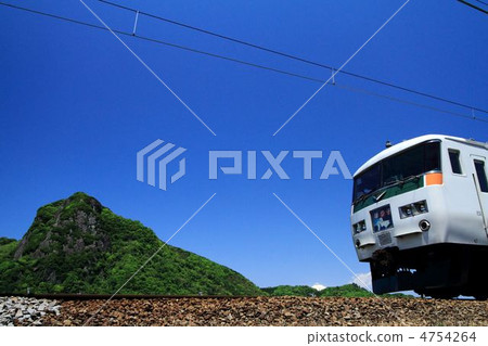 Odoriko of Izu Hakone Railway Shinku line 4754264