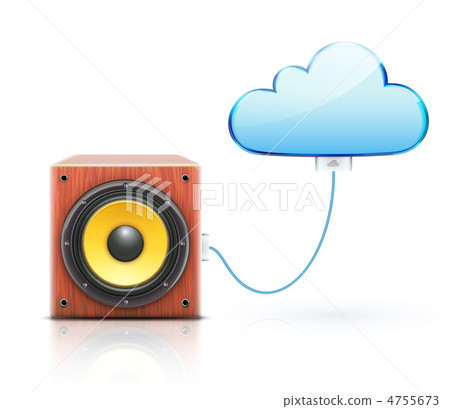 Cloud storage concept 4755673