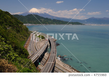 Fuji and the road Fuji and the road 4755960