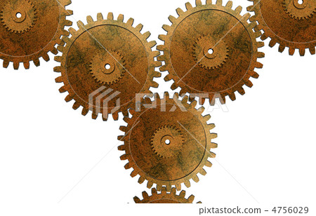 Industrial gears detail Industrial gears detail 4756029