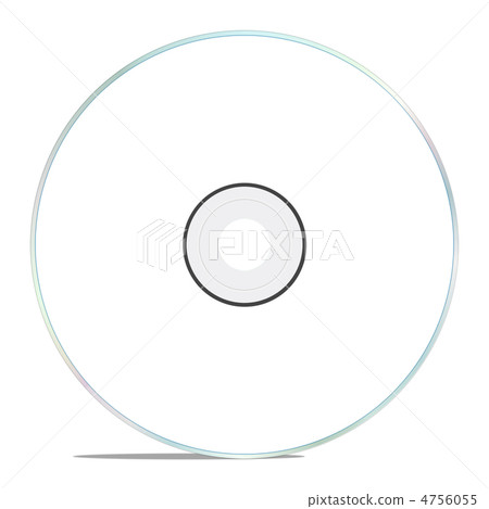CD isolated on White 4756055