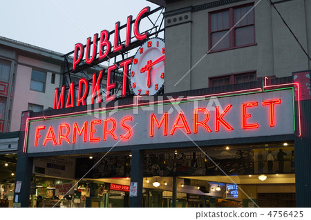 Seattle Public Market 4756425