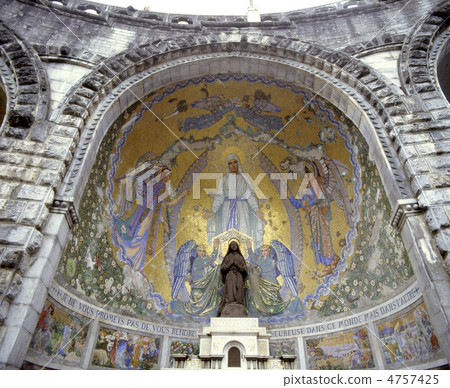 念珠教堂的馬賽克 4757425