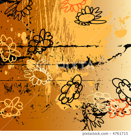 floral, flower pattern, toned 4761715
