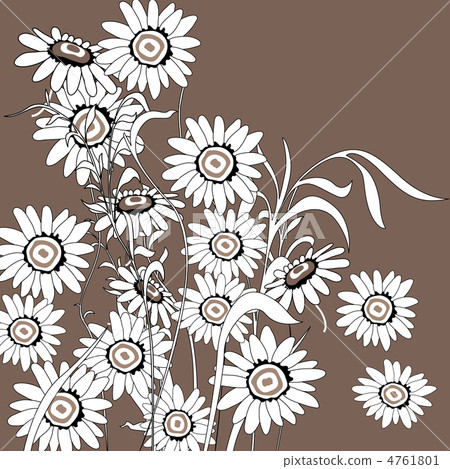 floral, flower pattern, toned 4761801