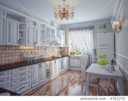 Kitchen interior Kitchen interior 4763250
