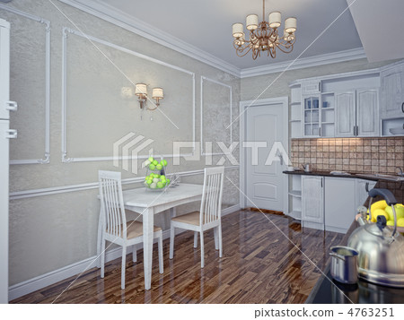Kitchen interior Kitchen interior 4763251