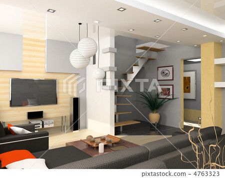 modern interior 4763323