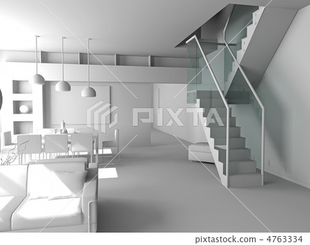 blank modern interior 4763334