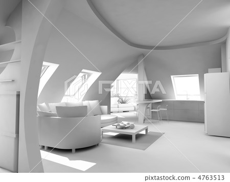 modern blank interior 4763513