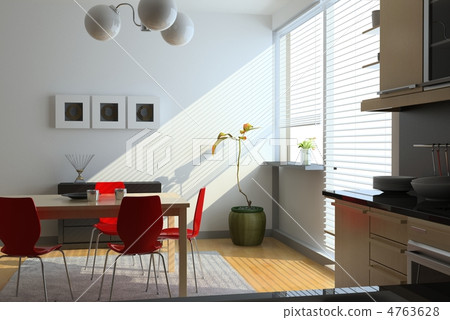 modern kitchen interior modern kitchen interior 4763628