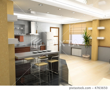 modern kitchen interior 4763650