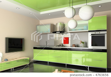 the modern kitchen 4763656