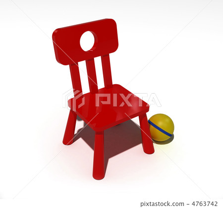 red child chair red child chair 4763742