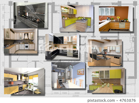 modern kitchen interior image set modern kitchen interior image set 4763876