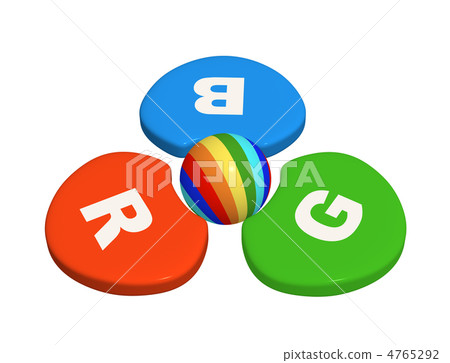 3d color palette - red, dark blue and green colors 3d color palette - red, dark blue and green colors 4765292