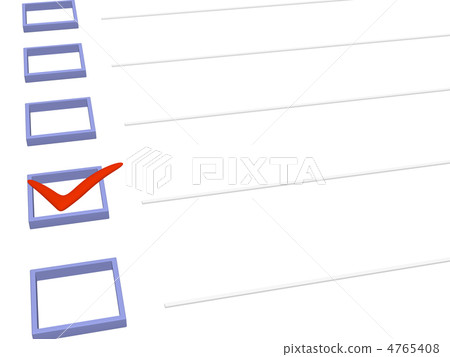 3D notebook with the point marked in the list 4765408