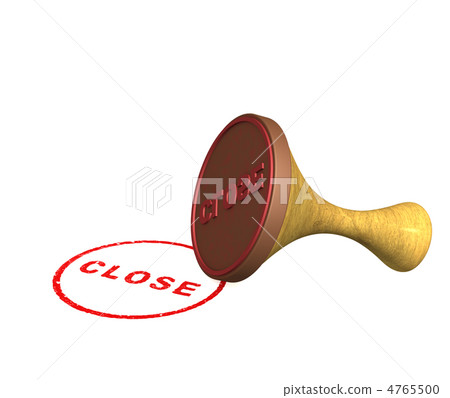 Retro seal, laying near to a print close Retro seal, laying near to a print close 4765500