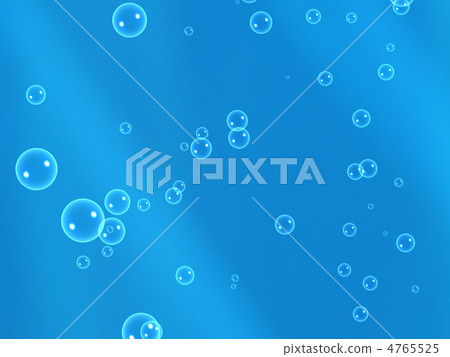 Abstract blue background with 3d bubbles, floating upwards Abstract blue background with 3d bubbles, floating upwards 4765525