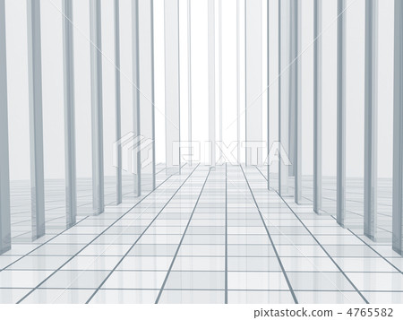 Abstract background with columns and a tiled floor Abstract background with columns and a tiled floor 4765582