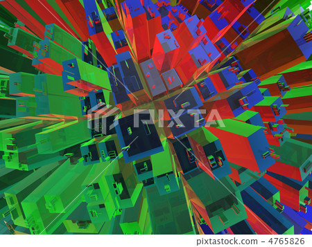 Background - abstract city with high glass buildings Background - abstract city with high glass buildings 4765826