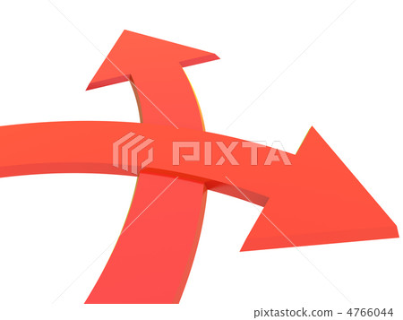 Two bound arrows 4766044