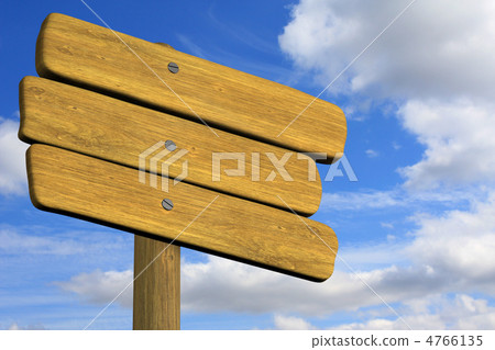 Wooden signboard Wooden signboard 4766135
