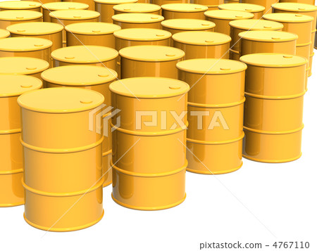 Many tanks of yellow color 4767110