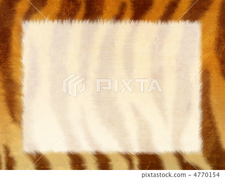 Grunge frame - fur of a tiger Grunge frame - fur of a tiger 4770154