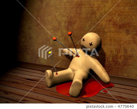 3d voodoo doll 3d voodoo doll 4770640