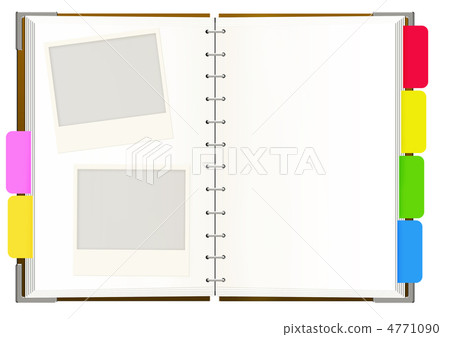 Notebook with empty pages Notebook with empty pages 4771090